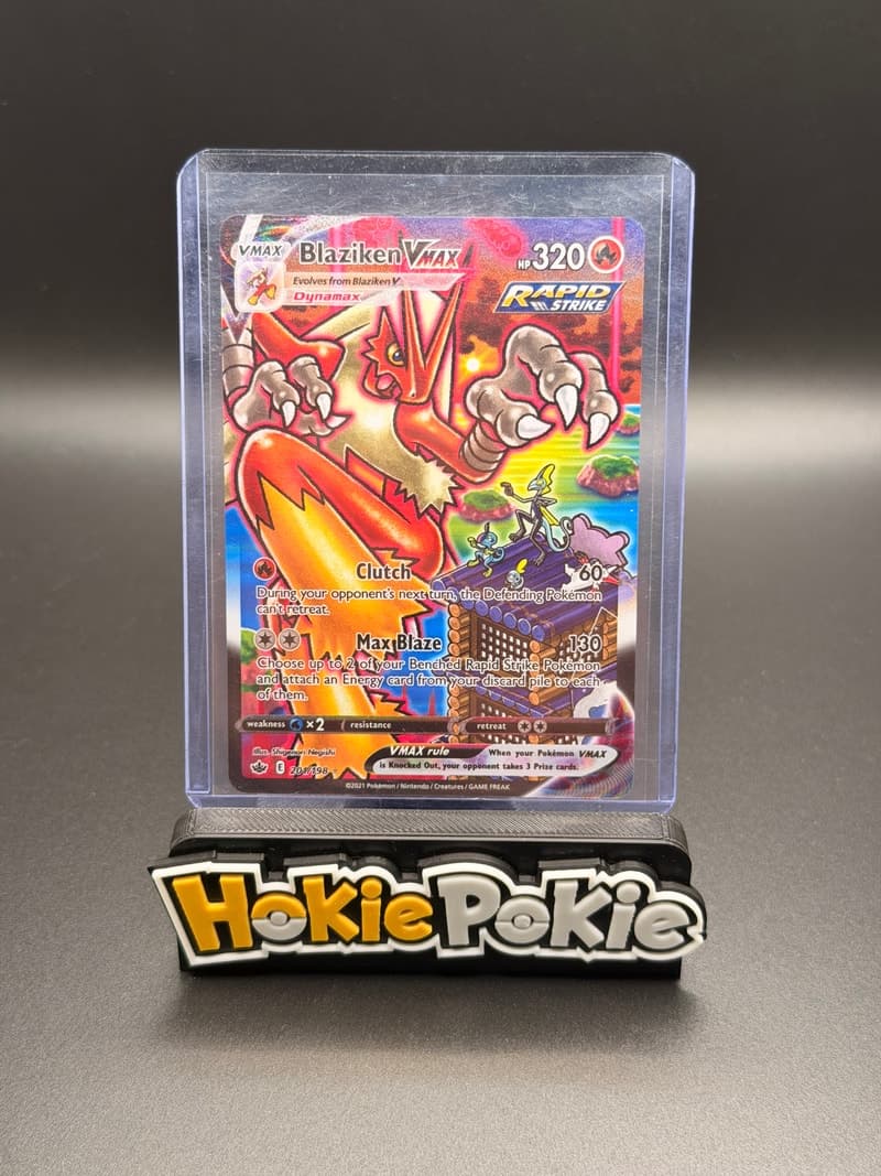 Blaziken VMAX (actual photo)