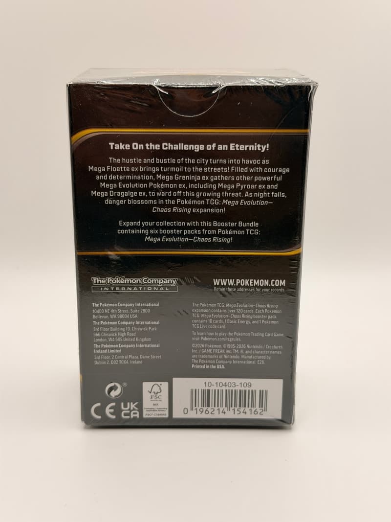 Mega Evolution Chaos Rising Booster Bundle view 2
