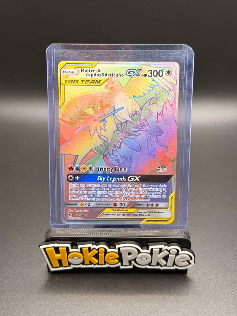Moltres & Zapdos & Articuno-GX (actual photo)