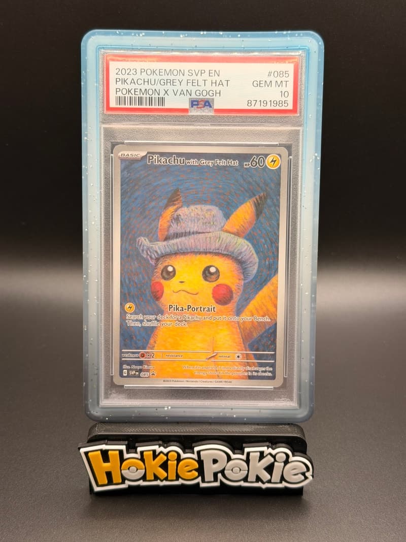 Pikachu with Grey Felt Hat