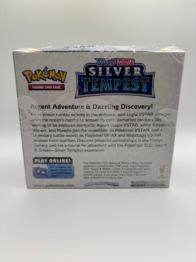 Silver Tempest Booster Box view 3