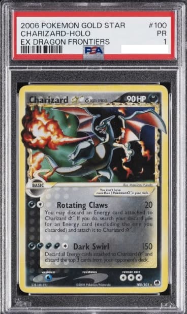 Charizard Gold Star