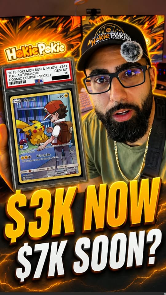 Pikachu with over $7K potential